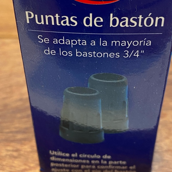 Cane Tips. By Carex- 3/4”, Model A71800- NEW - Picture 4 of 5